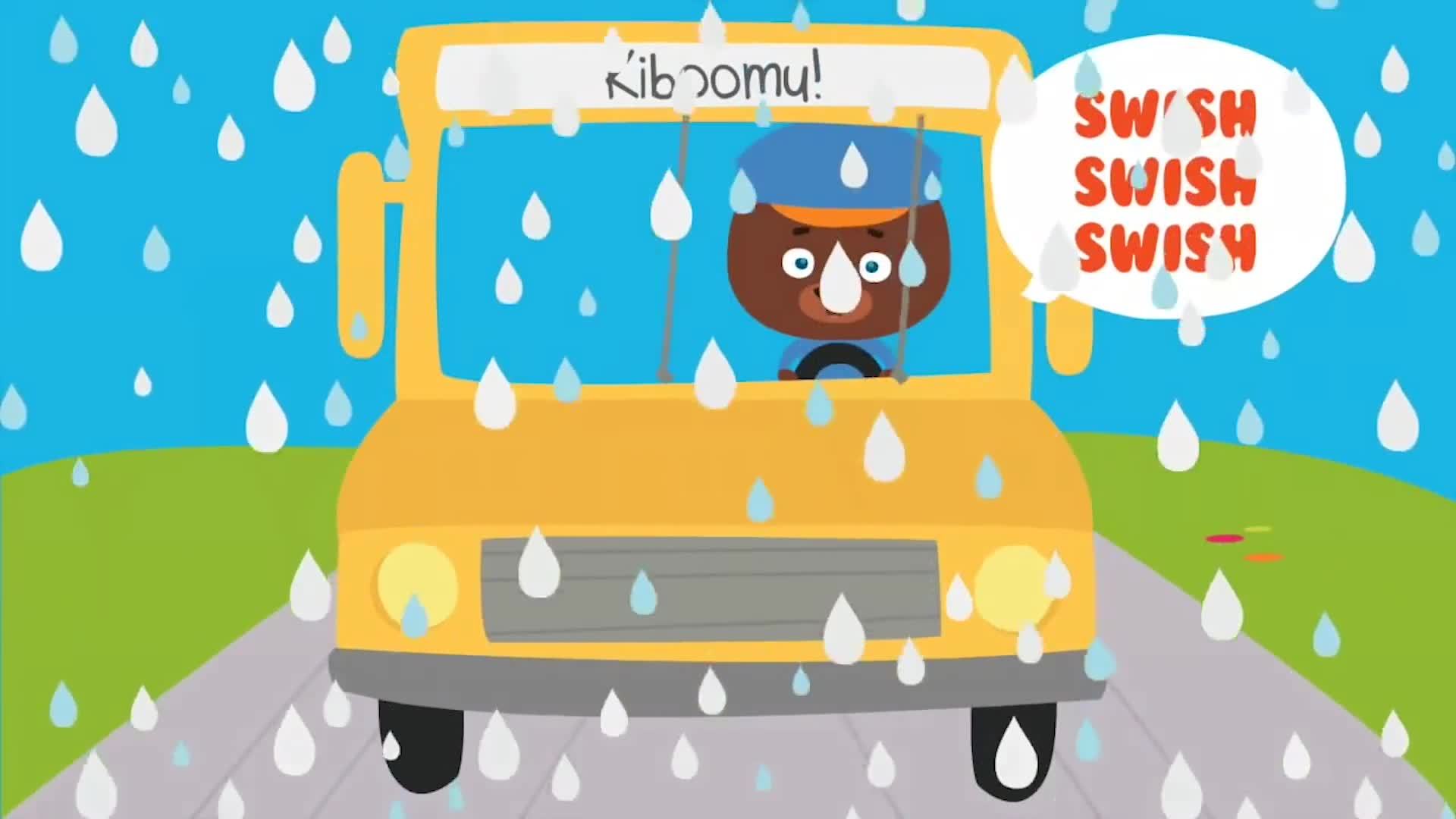 The Wheels on the Bus Go Round and Round Song Fun Kids Songs The